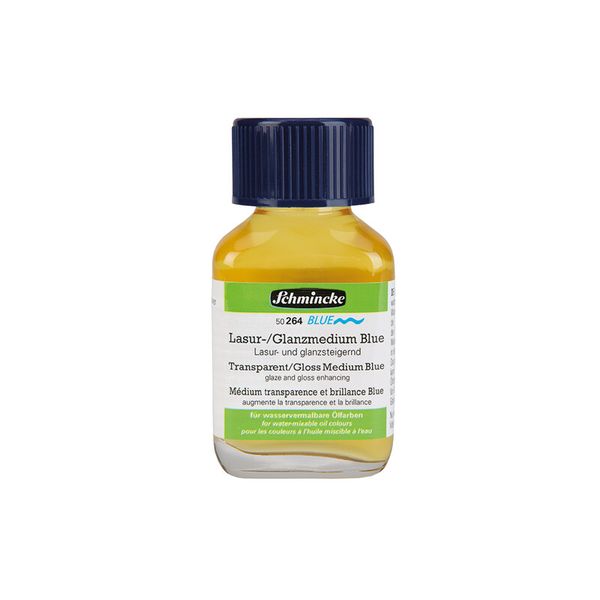 Transparent and gloss Medium Blue 60 ml