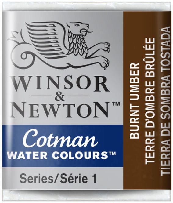 Hovedbilde BURNT UMBER H/PAN W&N COTMAN