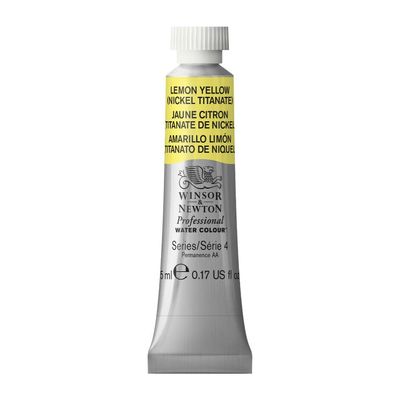 LEMON YELLOW (NICKEL TITANATE) 5ML TUBE W&N pwc
