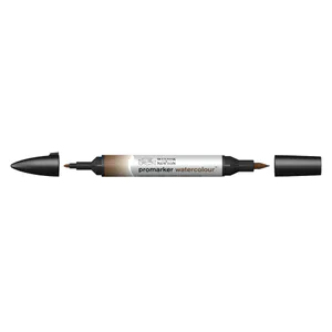Hovedbilde W&N WATERCOLOUR MARKER 076 BURNT UMBER
