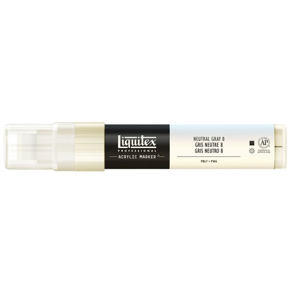 LQX PRO PAINT MARKER WIDE NEUTRAL GRAY .8