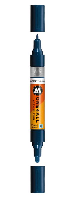 Hovedbilde Acrylic marker One4All Twin 1,5/4mm #027 petrol