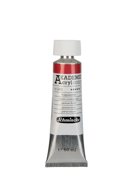 Schmincke Akademie 60ml. Alizarin crimson hue