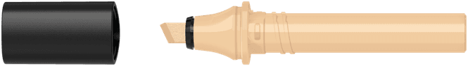 Hovedbilde Sketcher Cartridge chisel terracotta light