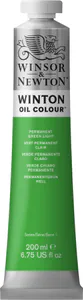 Hovedbilde PERMANENT GREEN LIGHT W&N WINTON OIL 200ML TUBE