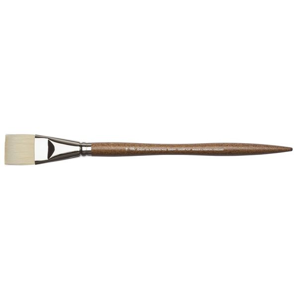 BRIGHT SIZE 16 W&N ARTISTS' OIL SYNTHETIC HOG BRUSH