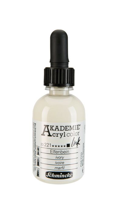 Hovedbilde Schmincke Akademie 50ml. ink ivory
