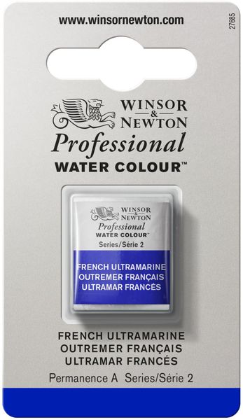 FRENCH ULTRAMARINE HALV PAN W&N pwc