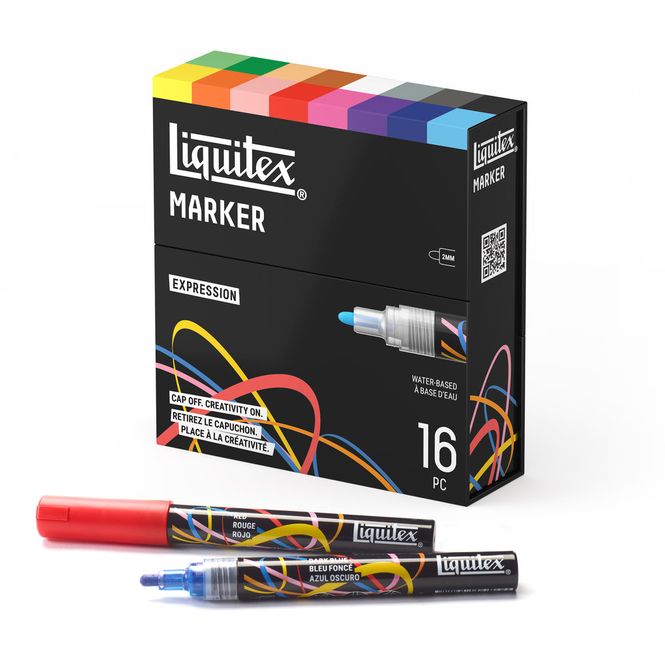 Hovedbilde LIQUITEX MARKER SET 16X2MM EXPRESSION