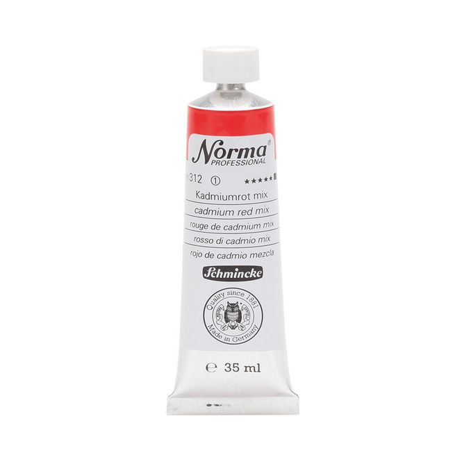 Hovedbilde Cadmium Red Mix Norma Professional 35 ml
