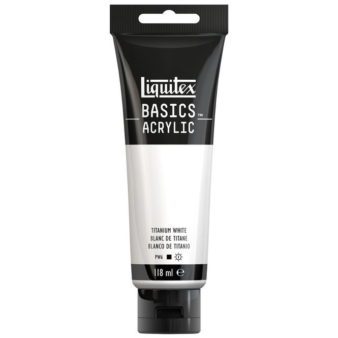 Hovedbilde TITANIUM WHITE 118ML LQX BASICS