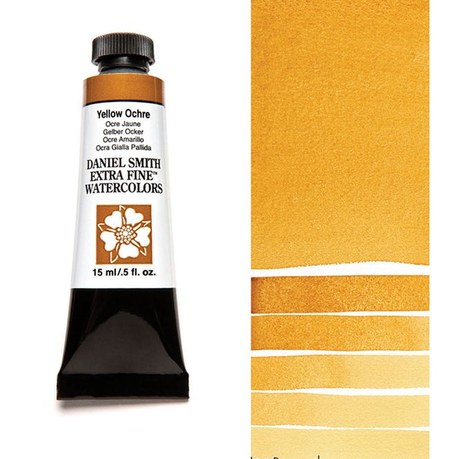 Hovedbilde Daniel Smith - Watercolour 15ml Yellow Ochre