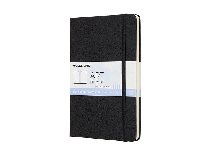 Moleskine Art Watercolor Notebook Hard L - Black
