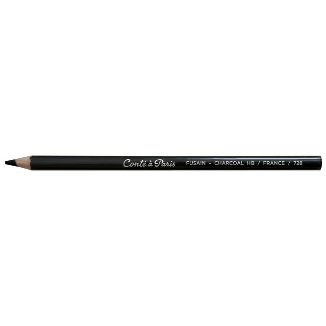 Hovedbilde CAP PENCIL SKETCHING CHARCOAL ROUND HB