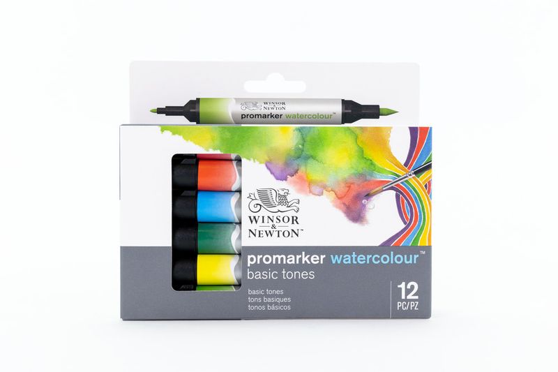 W&N WATERCOLOUR MARKER 12