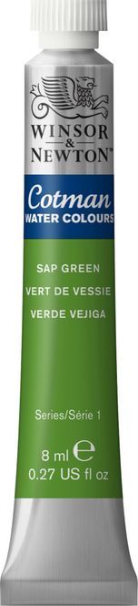 Hovedbilde SAP GREEN 8ML TUBE W&N COTMAN
