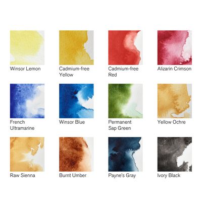 W&N PROFESSIONAL WATERCOLOUR 12 HP CUSTOMISABLE TRAVEL TIN