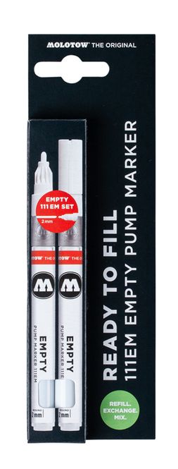 Hovedbilde 2x111 Empty Marker mit Refill Extension