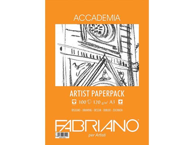 Hovedbilde Fabriano Accademia Paperpack A3 120g - 100 ark