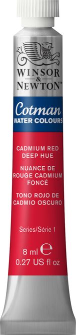Hovedbilde CADMIUM RED DEEP HUE 8ML TUBE W&N COTMAN
