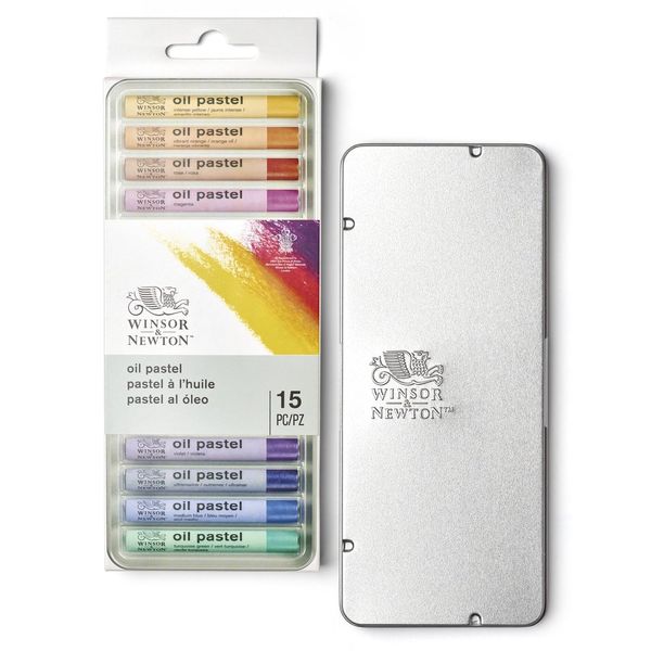 W&N OLJEPASTEL SETT 15 STK