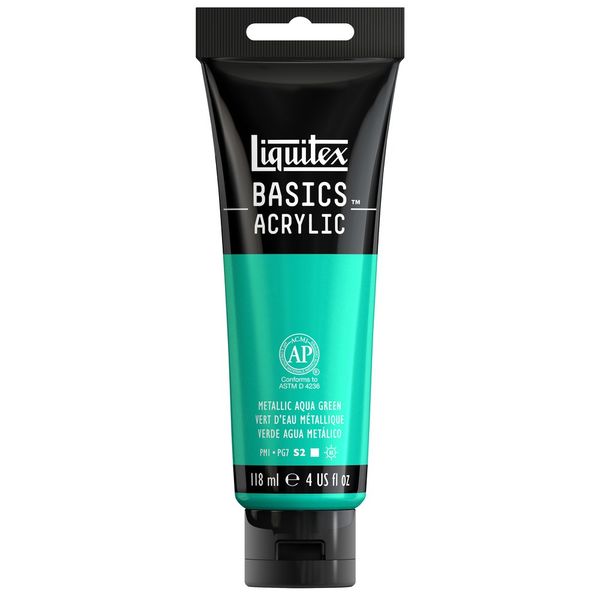 METALLIC AQUA GREEN LQX BASICS 118ML