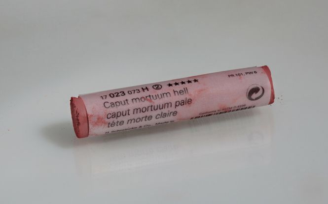 Hovedbilde H,caput mortuum pale
