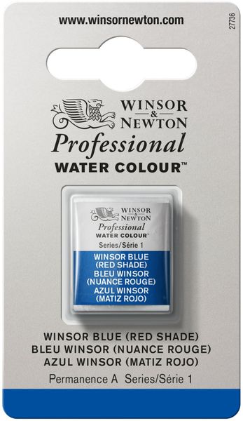 WINSOR BLUE (RED SH) HALV PAN W&N pwc
