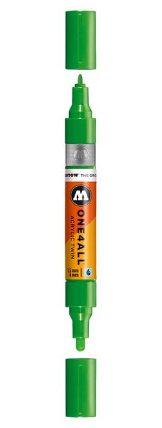 Acrylic marker One4All Twin 1,5/4mm #222 KACAO77 UNIVERSES green