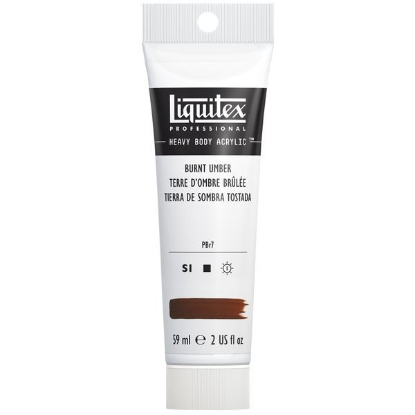 BURNT UMBER 59ML LQX PRO HEAVY BODY