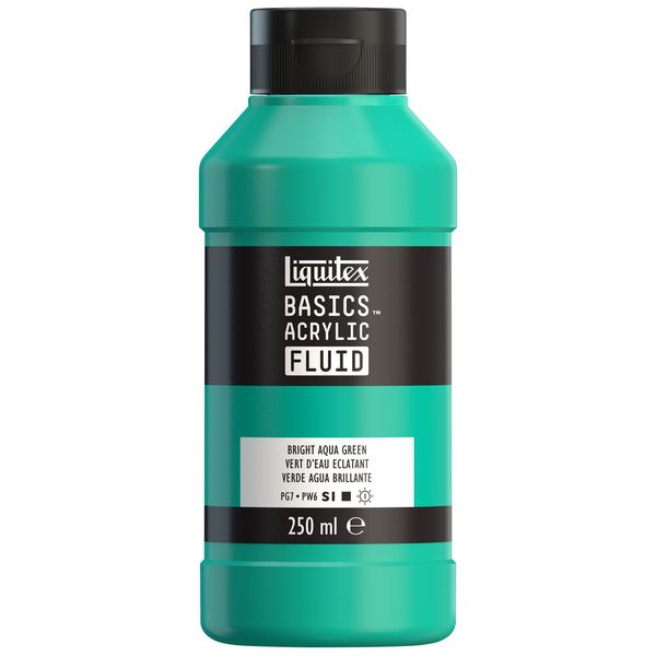 BRIGHT AQUA GREEN 250ML LQX BASICS FLUID
