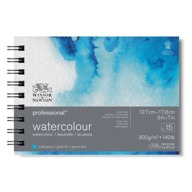Hovedbilde W&N PROFESSIONAL WATERCOLOUR PADW COLD 300 13X18P ...