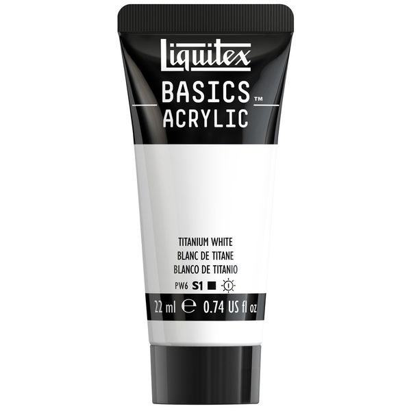 TITANIUM WHITE 22ML LQX BASICS