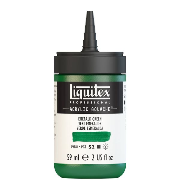 EMERALD GREEN 59ML LQX PRO ACRYLIC GOUACHE