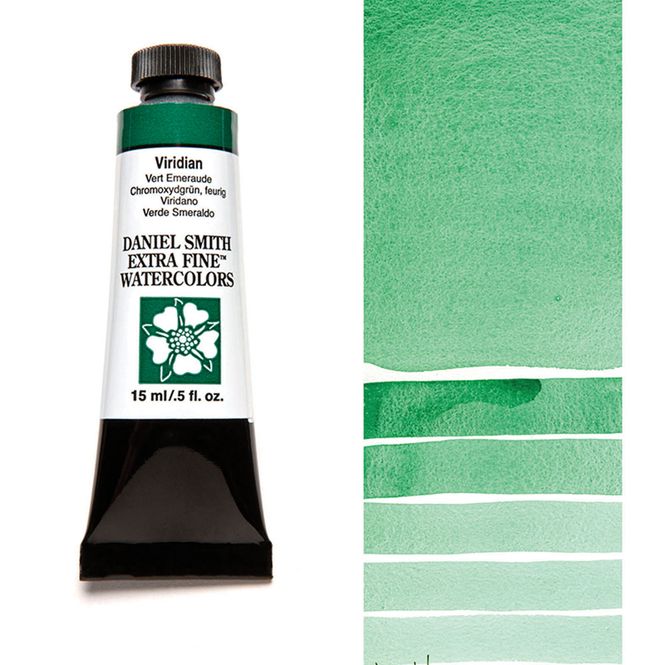 Hovedbilde Daniel Smith - Watercolour 15ml Viridian