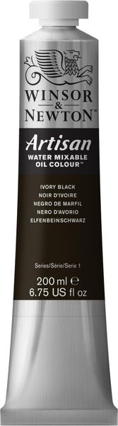 W&N ARTISAN WATER MOC 200ML TBE IVORY BLACK