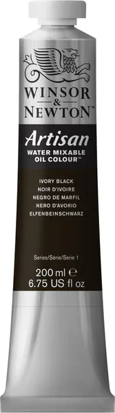 W&N ARTISAN WATER MOC 200ML TBE IVORY BLACK