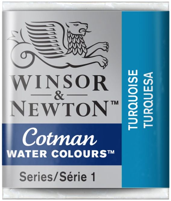 Hovedbilde TURQUOISE H/PAN W&N COTMAN