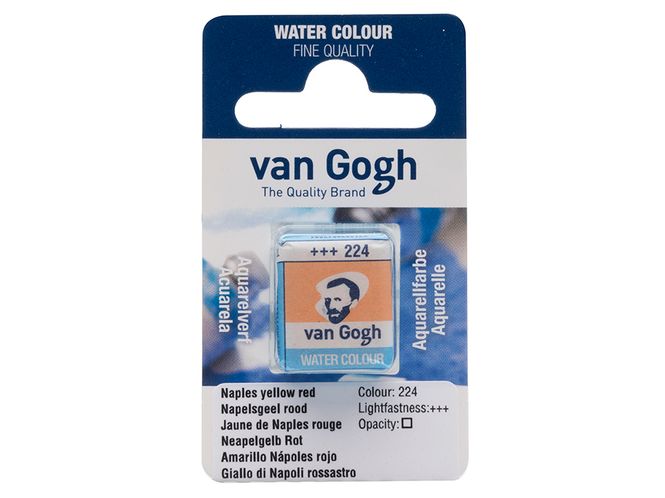 Hovedbilde Van Gogh Akvarell H.Pan 224 Naples yellow red