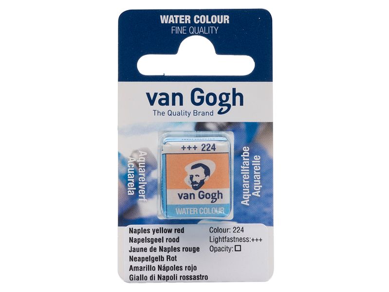 Van Gogh Akvarell H.Pan 224 Naples yellow red