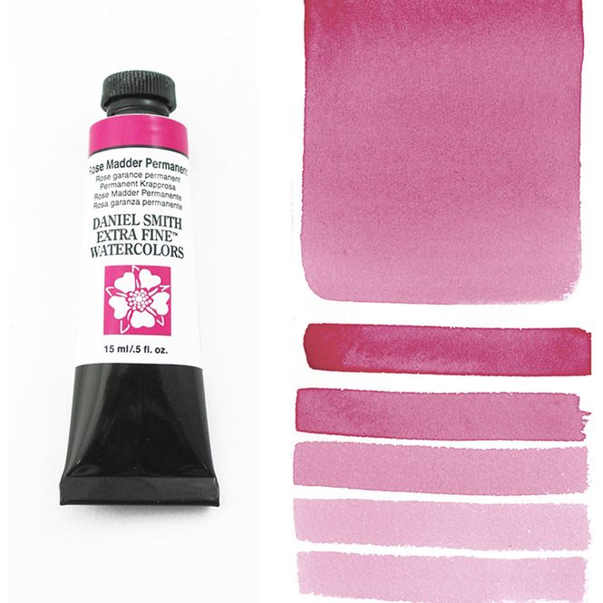 Hovedbilde Daniel Smith - Watercolour 15ml Rose Madder ...