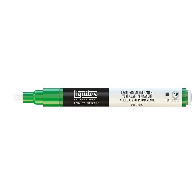 Hovedbilde LIGHT GREEN PERMANENT LQX PRO PAINT MARKER FINE