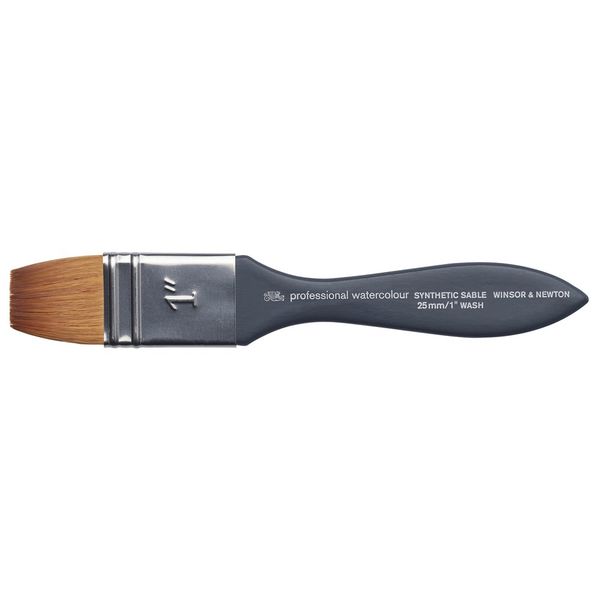 W&N PROF WATERCOLOUR SYNTHETIC BRUSH WASH 1in