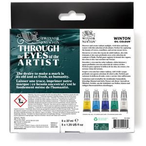 Hovedbilde W&N WINTON OIL COLOUR 5X37ML TUBES SEASCAPES SET