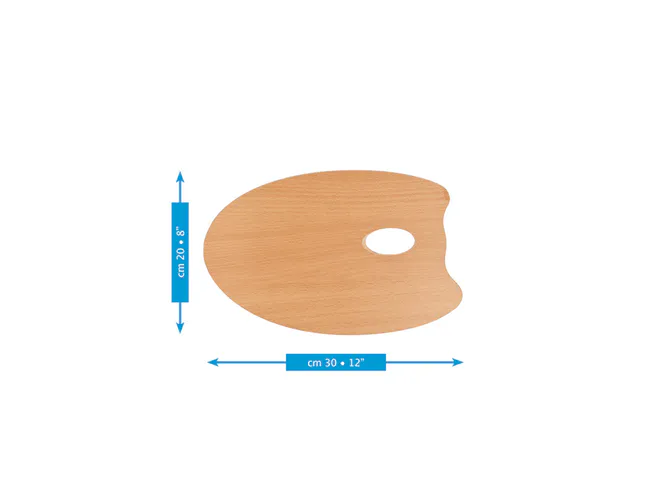 Hovedbilde Mabef Trepalett – Oval 20x30cm