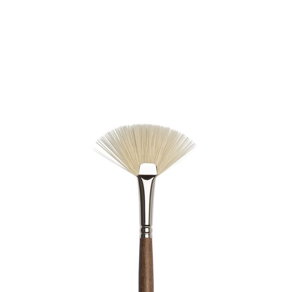 FAN SIZE 6 W&N ARTISTS' OIL SYNTHETIC HOG BRUSH