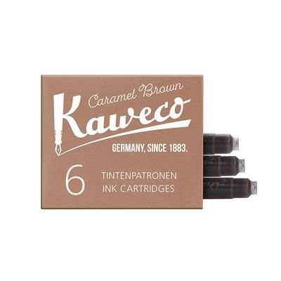 Kaweco Blekkpatron 6 stk. Caramel Brown