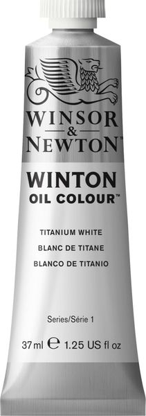 TITANIUM WHITE W&N WINTON OIL 37ML TUBE