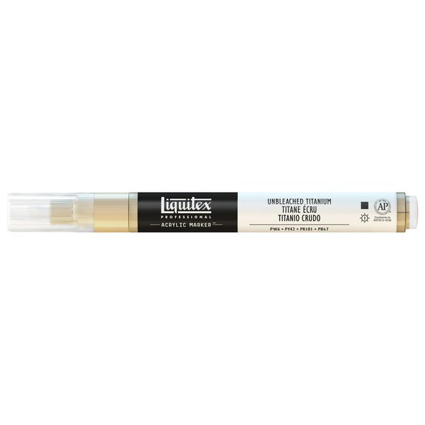 UNBLEACHED TITANIUM LQX PRO PAINT MARKER FINE