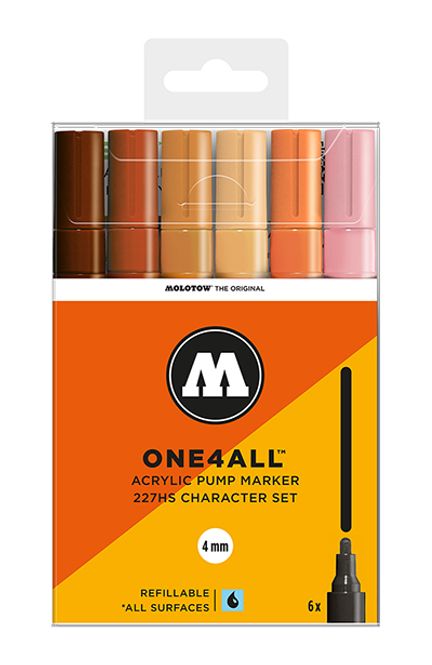 Hovedbilde Acrylic marker One4All 227HS 4mm Wallet ...